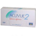 Acuvue 2 (6 шт) контактные линзы двухнедельные Johnson - Johnson