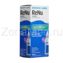 Renu MultiPlus 60 мл. Раствор для контактных линз