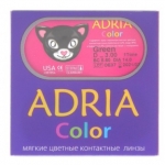 -3.50, Amethyst, Контактные цветные линзы Adria Color 2 Tone (2 шт) Interojo квартальные